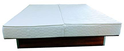 WABEZU Lyocell Bezug, KEIN Wasserbett-Abbau nötig, Softside Wasserbett Auflage mit Reißverschluss, Matratzenauflage, Matratzenschoner, Wasserbett Rundumbezug (180 x 220 cm)