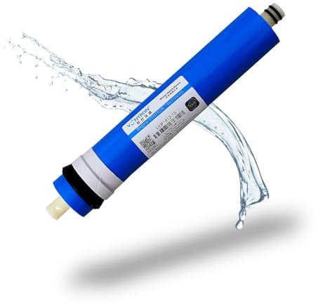 Membrana Vontron Ideal para Osmosis Inversa - 75GPD - Especial para Eliminar Sales Inorgánicas, Metales Pesados, Materia Orgánica y Materiales Químicos - Nature Water Professionals