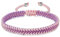 JENDEAR SHINE Bracelet en Corde Tressée Femmes Hommes, Filles Garçons Anniversaire Amitié Couple Cadeaux Bijoux Faits à la Main Corde Noire Corde Rouge