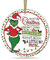 Nymerianoble Weihnachtsschmuck – Lustige Grinch 02 Weihnachtsbaumschmuck
