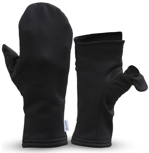 TrailHeads Fingerlose Damen-Fäustlinge – Leichter wandelbarer Laufhandschuh