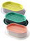 CUCUFA 3pcs Katzengras Pflanzer, Plastik Katze Gras Sprouter Katzenminze Katze Grasbox Innen im Freien im Freien kostenlose Kindergartenkatze für Haustier