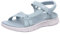 Skechers Go Walk Flex Sandalia Sublime, Sandalia Mujer, Sage Textile, 36 EU