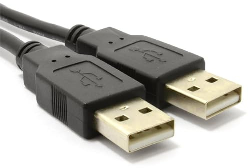 SOKANA USB Cable 2.0 for Charge and Data Transfer (USB A Male to A Male)