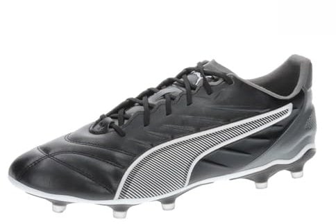 PUMA King PRO Fg/AG, Scarpe da Calcio Unisex - Adulto, Puma Black Puma White Cool Dark Gray, 36 EU