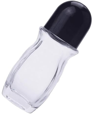 Luckxing Glass Empty Roller Bottles, 30ml Reusable Massage Oil Container, Leakproof, Easy to Wash, Aromatherapy, Massage, Personal Care