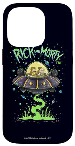 Rick and Morty Drunk Rick Ship Case for iPhone 14 Pro