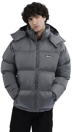 ellesse Monterosa Padded Jacket Veste, Gris, XL Homme