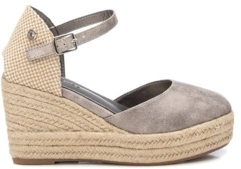 REFRESH - Keilsandalen Damen Blei - Bequeme und vielseitige Schuhe - Casual Mode - Modell 17278202 (Größe 38)