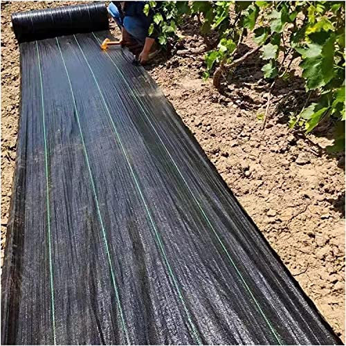 Strapazierfähiges Unkrautvlies, 80 cm breit, Kiesmembran für Gemüsegarten, Hochbeet, Unterdecks und Gehwege, 0,8 m x 20 m