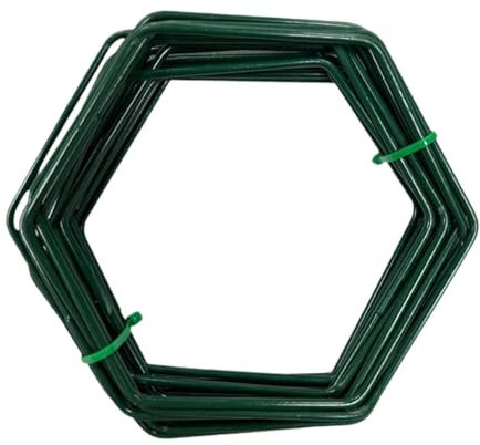 Dualoai 18-teiliges Kettengitter, Rankgitter, Rankhilfe, Rankgitter, DIY-Zimmerpflanzen-Zubehör, Garten-Wandbehang, Spalier, Garten-Spalier