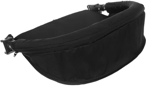 Kinderwagen Schwarz Verstellbar Fußstützenverlängerung | Abnehmbar, Stoffausführung, Einfache Montage, Geeignet für Kinderwagen und Buggy