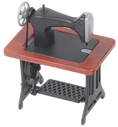 Puppenhaus Nähmaschine, 1: 12 Puppenhaus Miniatur Möbel Nähmaschine, Puppenhaus -Accessoire - -Spielzeug Für Doll House Dekoration