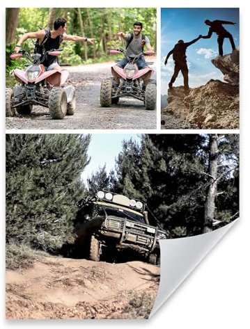 GP TONER Personalisiertes Poster Multi Foto Collage Eigene Bilder hochladen gestalten Perfekt für deine Inneneinrichtung 30x40 cm