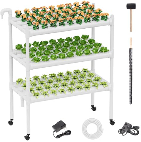 SPECILITE Hydroponik Anzuchtsystem Indoor Garden 108 Pflanzplätze
