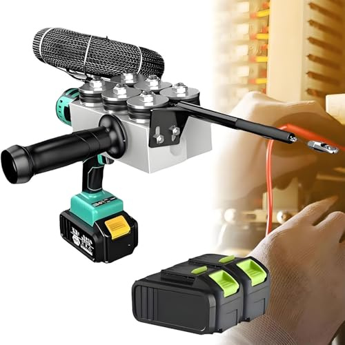 GLBMXDD Outil Automatique d'enfilage de câbles électriques-Machine à Enfiler Les câbles 40m/Min, pour Le câblage encastré dans Les canalisations/Murs Lors de projets de Construction