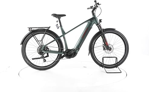 HAIBIKE E Bike Trekking 5 Trekking E-Bike Herren 27,5 Zoll Elektrofahrrad, Yamaha 75 Nm 720 Wh, 12 Gänge, Hydraulische Scheibenbremse 178-186 cm grau (Generalüberholt)