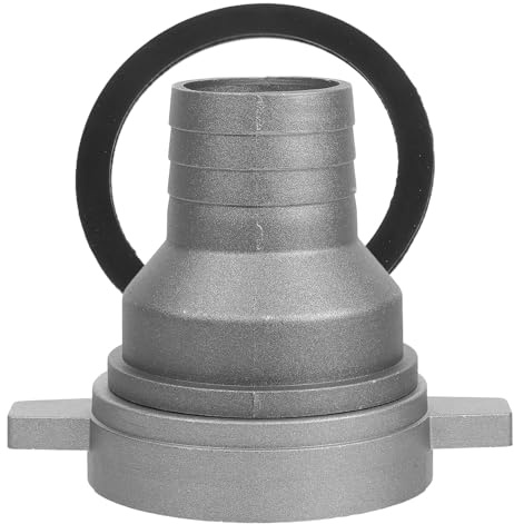 FOYTOKI Connettore in Alluminio per Pompa Dell'acqua, Raccordo Autoadescante per Motopompa Benzina, Compatibile Irrigazione Agricola e Uso Esterno | Compatibilità senza Soluzione di Continuità, per Drenaggio Emergenza e Irrigazione Agricola, Manutenzione Facile