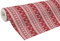 Clairefontaine 201341C - Une Bobine De Papier Cadeau - Papier Alliance 60g - Format : 50x0,70m - Motif : Sapins Blanc, Fond Rouge, Noël - Emballage Cadeau, Idéal Pour Les Emballages Professionnels