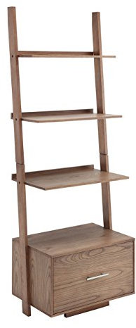 Convenience Concepts American Heritage - Libreria a scala con cassetto portadocumenti