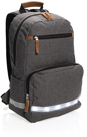 KBK - Mochila para ordenador portátil LED de 17