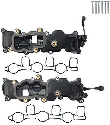 NSGMXT Kit collettore di aspirazione Compatibile con A4 A6 Q7 2.7 3.0 TDI 059129711CK 059129712BQ