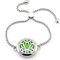 JOYMIAO ätherisches Öl Diffusor Aromatherapie einstellbare Dimensionierung Armband Duft Edelstahl Medaillon Armband …