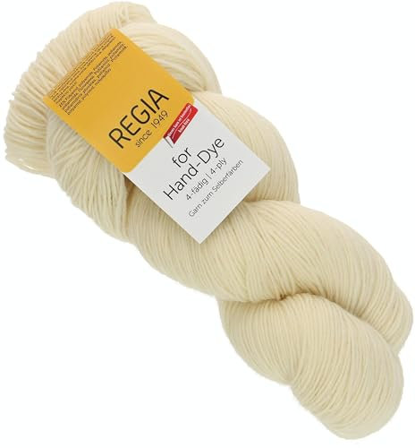 REGIA 4-fädig for Hand-Dye9801633-01992 uni Handstrickgarn, Sockengarn, 100g Knäuel