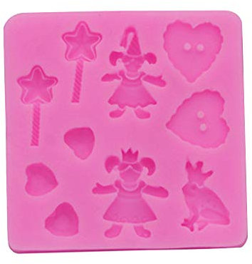 Beiersi Clown Mädchen Silikon Form Fondant Marzipan Tortendeko Ausstecher Seife Backen Mould Dekoration Werkzeug