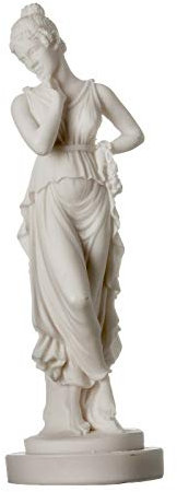 BeautifulGreekStatues Persephone Göttin der Unterwelt Frühlingszeit Blumen & Vegetation Statue 17,8 cm