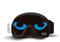 SOGGLE Skibrillen Schutz Überzug aus Mikrofaser (one Size), Farbe:Eyes 02 Blue