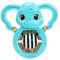 Simba 104010005 - ABC rasselnder Spiegelelefant, Elefantenrassel mit Spiegel und Ball, 15cm, ab 3 Monate
