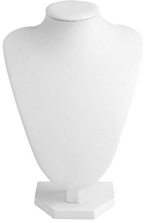 YoungerY Vetrina Porta Busto Manico Collo Collana Gioielli Display manichino in Ecopelle