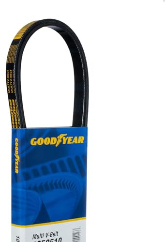 Goodyear Belts 1050448 Serpentine Belt - 5-Rib - 44.8 for Audi A6 Quattro (2007-11), Chevrolet P30 (1993-96), GMC P3500 (1993-96), Honda Fit (2006-24)