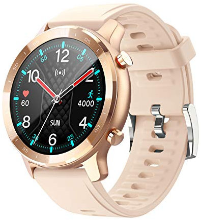 Dccioriu Reloj Inteligente para Hombre y Mujer, Pulsera de Actividad con Pulsómetro, Monitor de sueño, Podómetro y IP67 Impermeable, Reloj Deportivo para iOS y Android