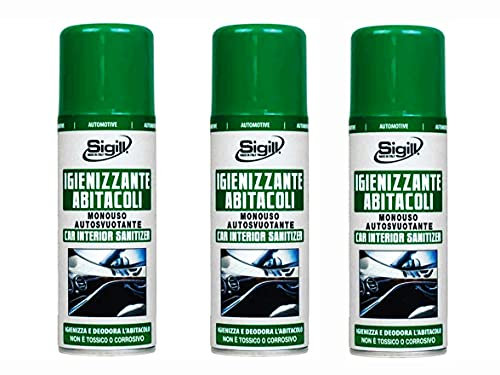 Generico Sanificatore Auto Igienizzante Climatizzatore Spray e Disinfettante Ambiente ATOX - 304643