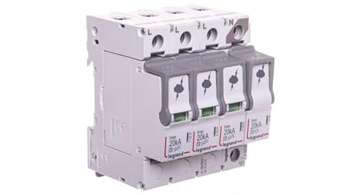 Überspannungsschutz C Typ 2 3P+N 20kA 1,2kV ON 300 412227 legrand 3414970518064, Black