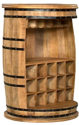 Barfass Dayita - Barschrank 15 Flaschenfächer Minibar