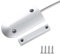 Ohamtes 1 Sets Silber OC-60B NC&NO Tür Magnetkontakt Kabelgebundener Sensor, Rolltür Magnetischer Reedschalter, Garagentor Alarm Sensor
