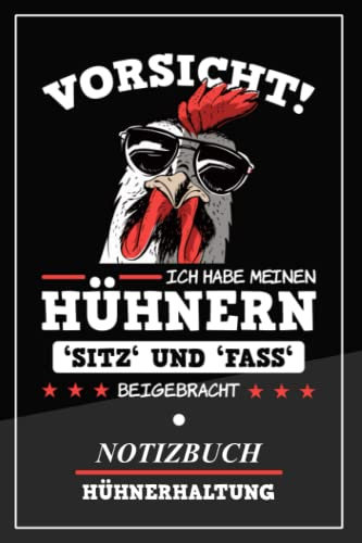 Hühnerhaltung: Notizbuch und To Do Listen Heft zum Selberschreiben / Geschenk Hühnerfreund Lustig / Hühner Halten und Hühnerzucht Bauer / Rebhuhn, Auerhuhn, Perlhuhn Haltung / Landwirt Geschenkidee