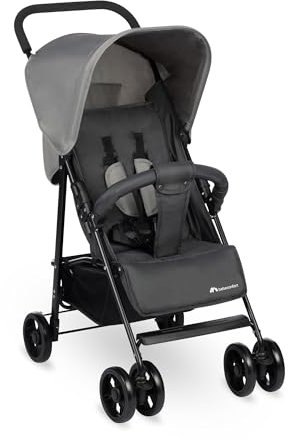 Bebeconfort Foggy, passeggino, da 0 a 3,5 anni, fino a 15 kg, passeggino portatile e leggero, con posizione sdraiata per neonati, compatto quando chiuso, corrimano articolato, Tinted Stone