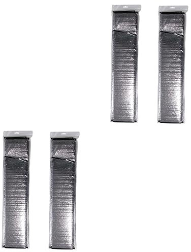 Gatuida 2 Juegos De Viseras Reflectantes para Parabrisas De Coche Resistentes A La Nieve Y Las Heladas Color Plateado 2 Unidades