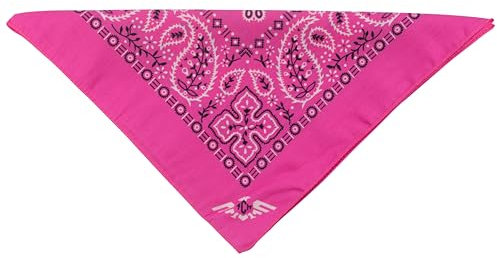 Bandana aus 100% Baumwolle, Premium-Qualität, Nicki-Halstuch für Damen und Herren, 50x50cm (Candy) BAN32