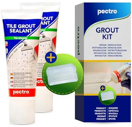 PECTRO Set x2 Rinnovatore sigillante di fughe per la doccia 200ml (KIT x 2)
