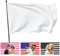 Individuelle Flagge, 90 x 150 cm, Design Ihres eigenen Logos/Bilds/Texts, doppelseitig, personalisierbar, Werbeflaggen, für Geschäftsaktivitäten, Dekoration, Outdoor-Werbung, reines Weiß