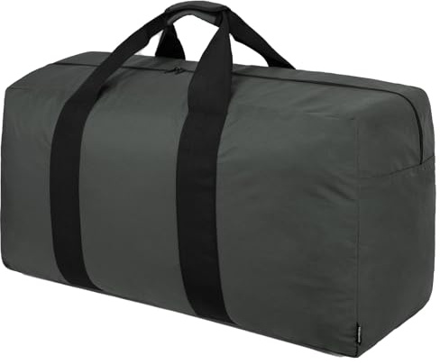 Vorspack 100L Leichte Faltbare Reisetasche für Herren Damen, Grau | Extra Große Reisetasche, Wasserdicht Reisetaschen, Aufbewahrungstasche für Reisen Weekender Camping Übernachtung