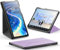 INFILAND Étui Coque pour Samsung Galaxy Tab A9+/ A9 Plus 11 Pouces 2023 - Book Cover Support Pliable avec Modes Paysage et Portrait avec Fonction Veille/réveil Automatique (Lilas Violet)