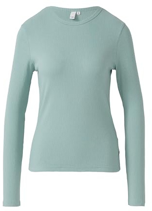 QS Geripptes Longsleeve