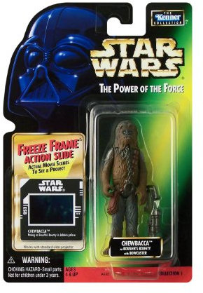 Star Wars: Power of the Force Freeze Frame > Chewbacca as Boushhs Bounty Action Figure