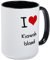 CafePress I Love KIAWAH ISLAND Mug 15 oz (444 ml) Ceramic Coffee Mug